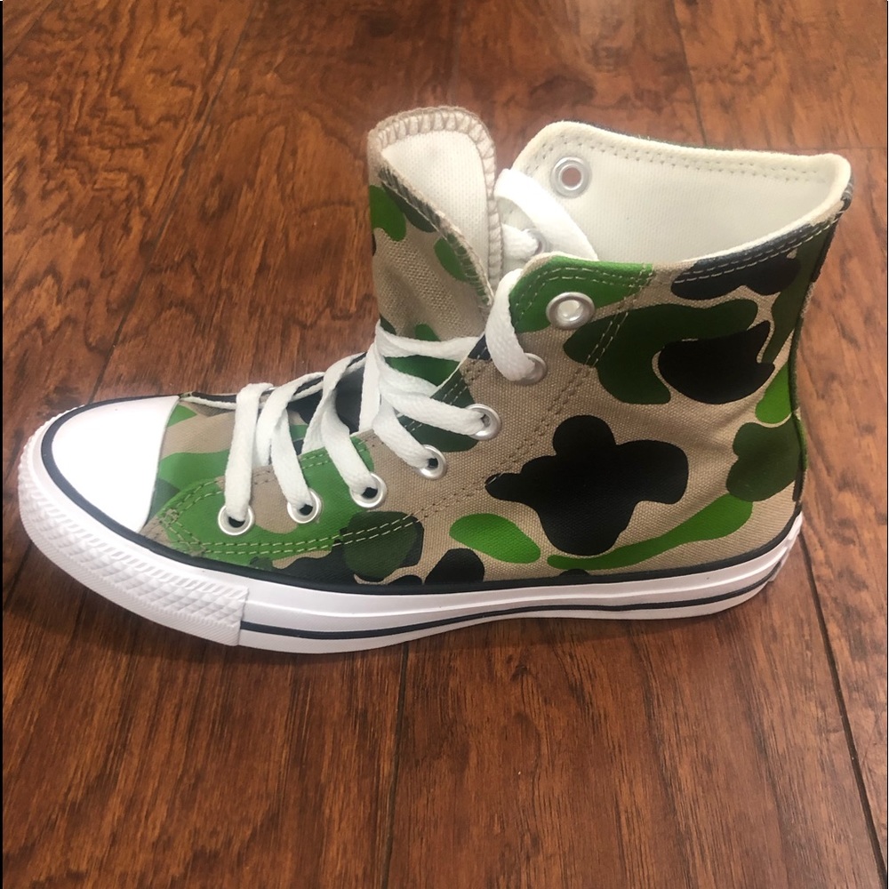 Army Fatigue Hightop Converse “New In Box”